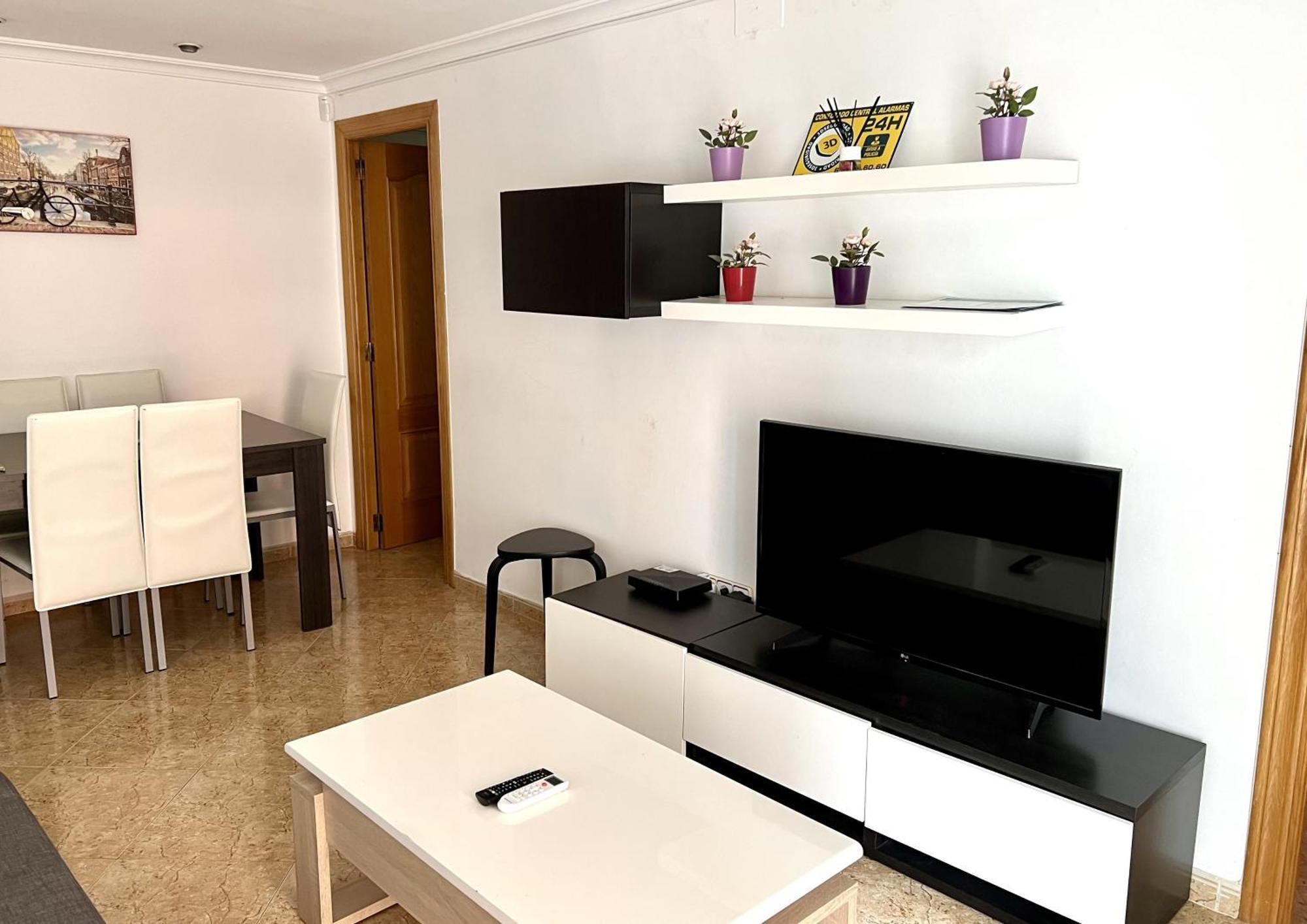 Moderno Y Acogedor Apartamento Para 6 Personas บาเลนเซีย ภายนอก รูปภาพ