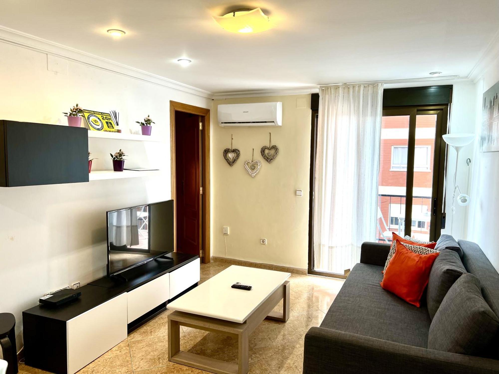 Moderno Y Acogedor Apartamento Para 6 Personas บาเลนเซีย ภายนอก รูปภาพ